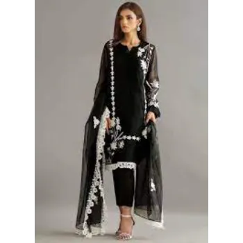 Stylish Women Designer Black Kurtis