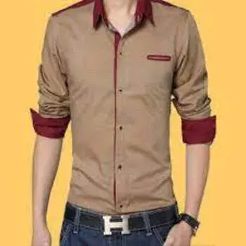 Red and Sandstone Shirt Manufacturer & Wholesaler