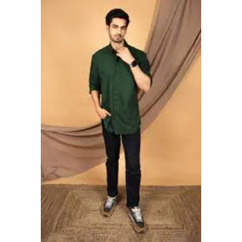 Designer Green Men Shirts – Manufacturer & Wholesaler
