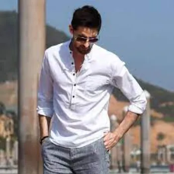 Men Designer White Shirts Manufacturer