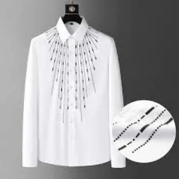 Men Designer Embroidery Shirts