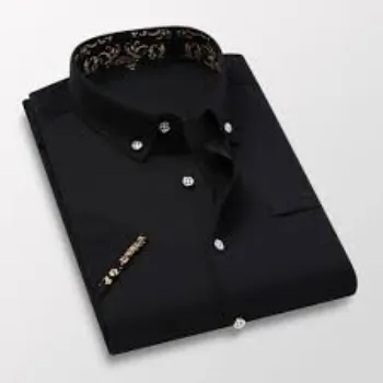 Designer Men Black Shirts