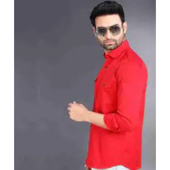 Designer Bright Red Shirts Manufacturer