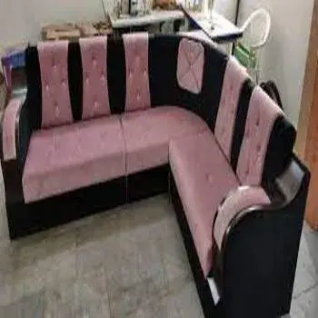 Designer Leatherette L Shape Sofa Set