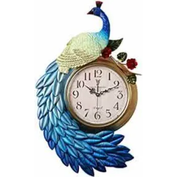  Wall Clock Peacock