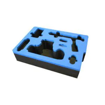 Blue And Black Color Die Cut Foam