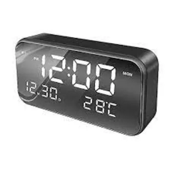  Black Digital Alarm Clock