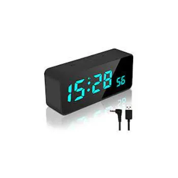  Black Digital Alarm Clock