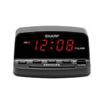  Sharp Digital Alarm Clock