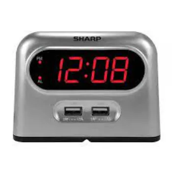  Sharp Digital Alarm Clock 