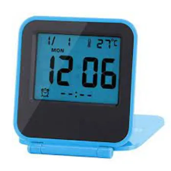 Egundo Small Digital Travel Alarm Clocks