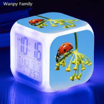 Digital Alarm Clock Butterfly