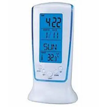  RelÃ³gio De Mesa Digital Com Despertador Temperatura Data Importado