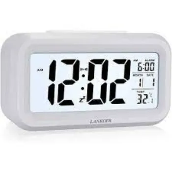LCD Digital Alarm Clock 