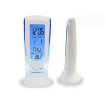  Sonnet Industries T-4467 LCD Clock With Temperature