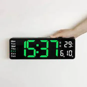  Remote Control wall Clock