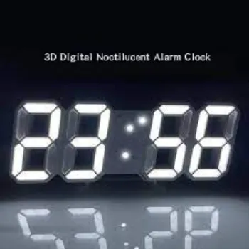Vintage Digital Wall Clock