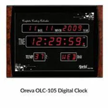 Egundo Small Digital Travel Wall Clocks