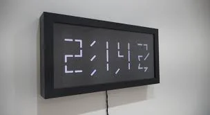 Digital Wall Clock  Etsy