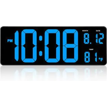  Dreamsky 14.5 Large Digital Wall Clock 