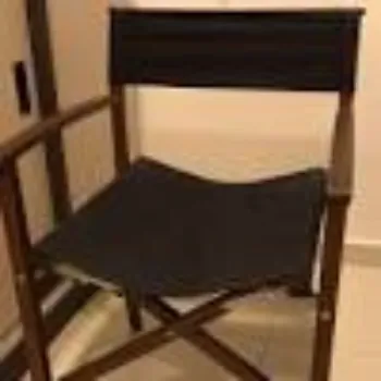 Polished Director Chair