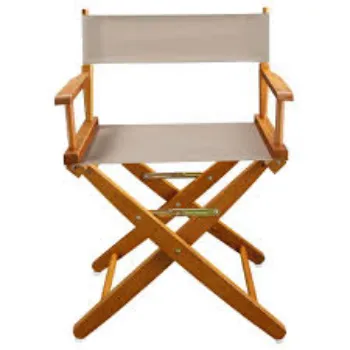 Polished Director Chair