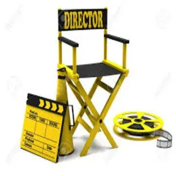 Yellow Director Chair
