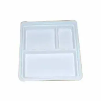 Eco-Friendly Disposable Compartment Plate