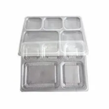 Coated Disposable Compartment Plate