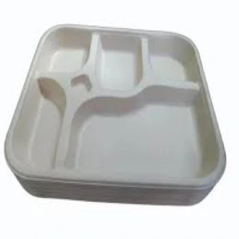 High Strength Disposable Compartment Plate
