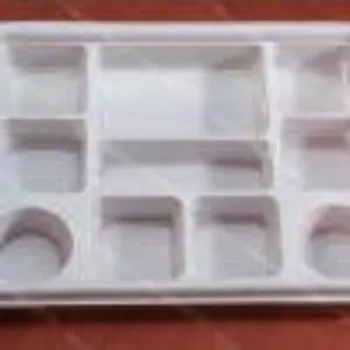 Fine Finish Disposable Compartment Plate