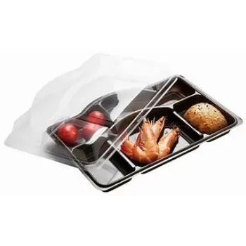 Coated Finished Disposable Food Tray
