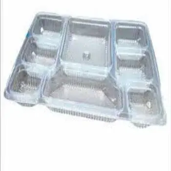 Multicolor Disposable Food Tray