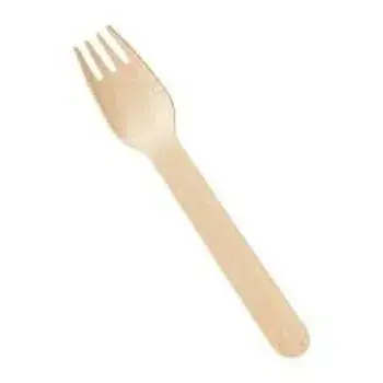 Brown Disposable Fork