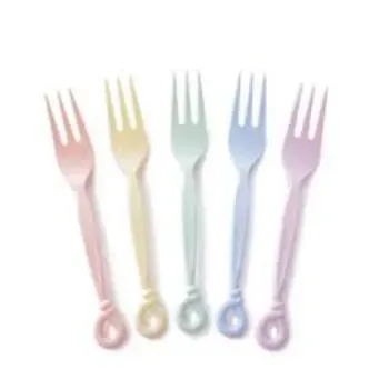 Coated Finished Disposable Fork