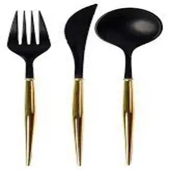 Double Layer Disposable Plastic Cutlery