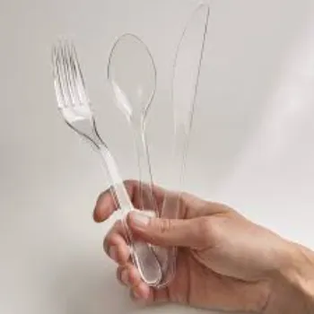 Machine Made Disposable Plastic Cutlery