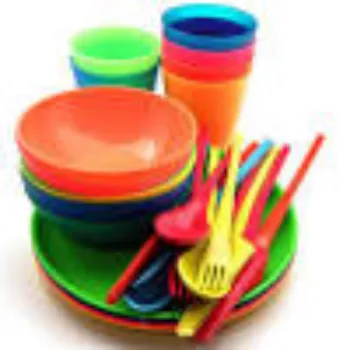 Solid Disposable Plastic Cutlery