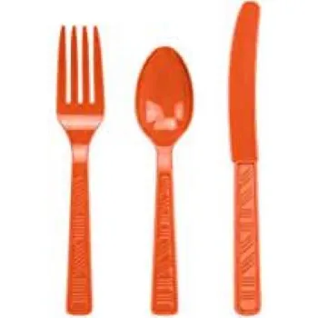 Coated Disposable Plastic Cutlery