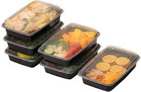  Non Polished  Disposable Plastic Food Container