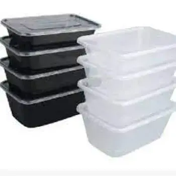 Disposable Plain Plastic Food Container