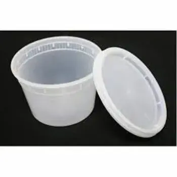 Light Weight Disposable Plastic Food Container