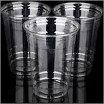 Transparent  Disposable Plastic Glass