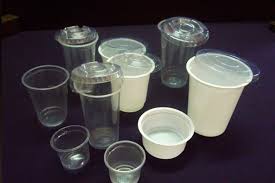  Oval Disposable Plastic Glass