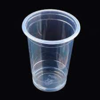 Color Coated Disposable Plastic Glass