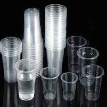 Fine Finish Disposable Plastic Glass