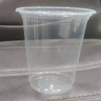 Fine Finish Disposable Plastic Glass