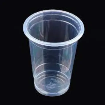 Round Disposable Plastic Glass