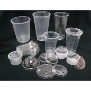 Solid Disposable Plastic Glass