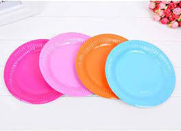 All color Disposable Plastic Plate